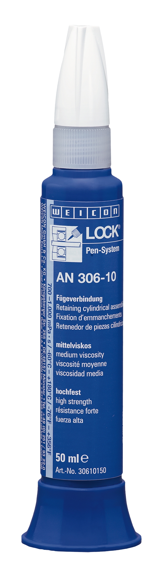 WEICON Anaerober Klebstoff 306 10 50ml hochfest Werkzeuge Zubehör