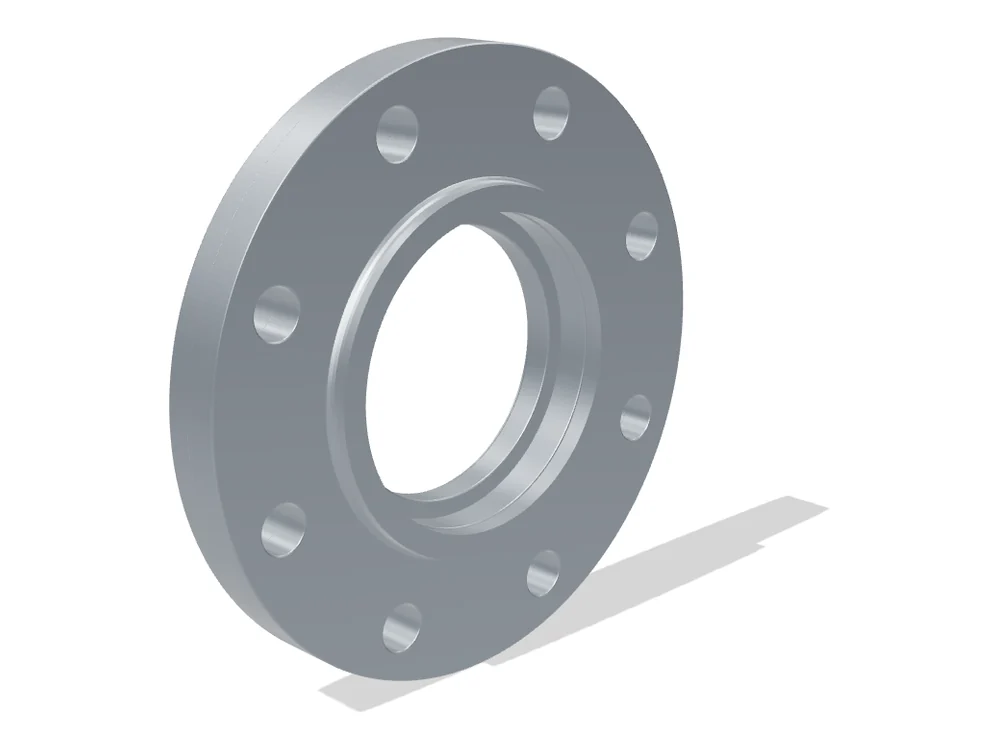 Bride socket weld (SW), NPS 4 Class 150 – vue 3D