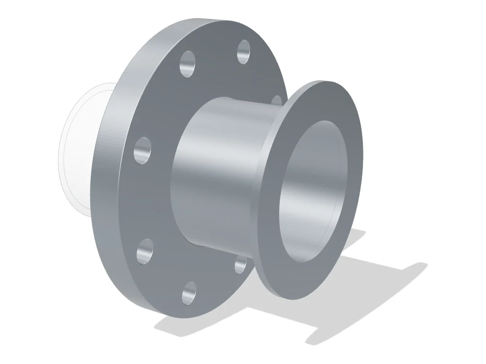 Lap joint flange