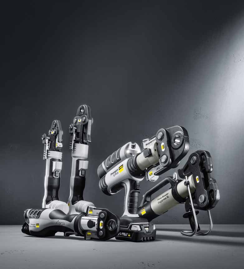 The Viega press tool family